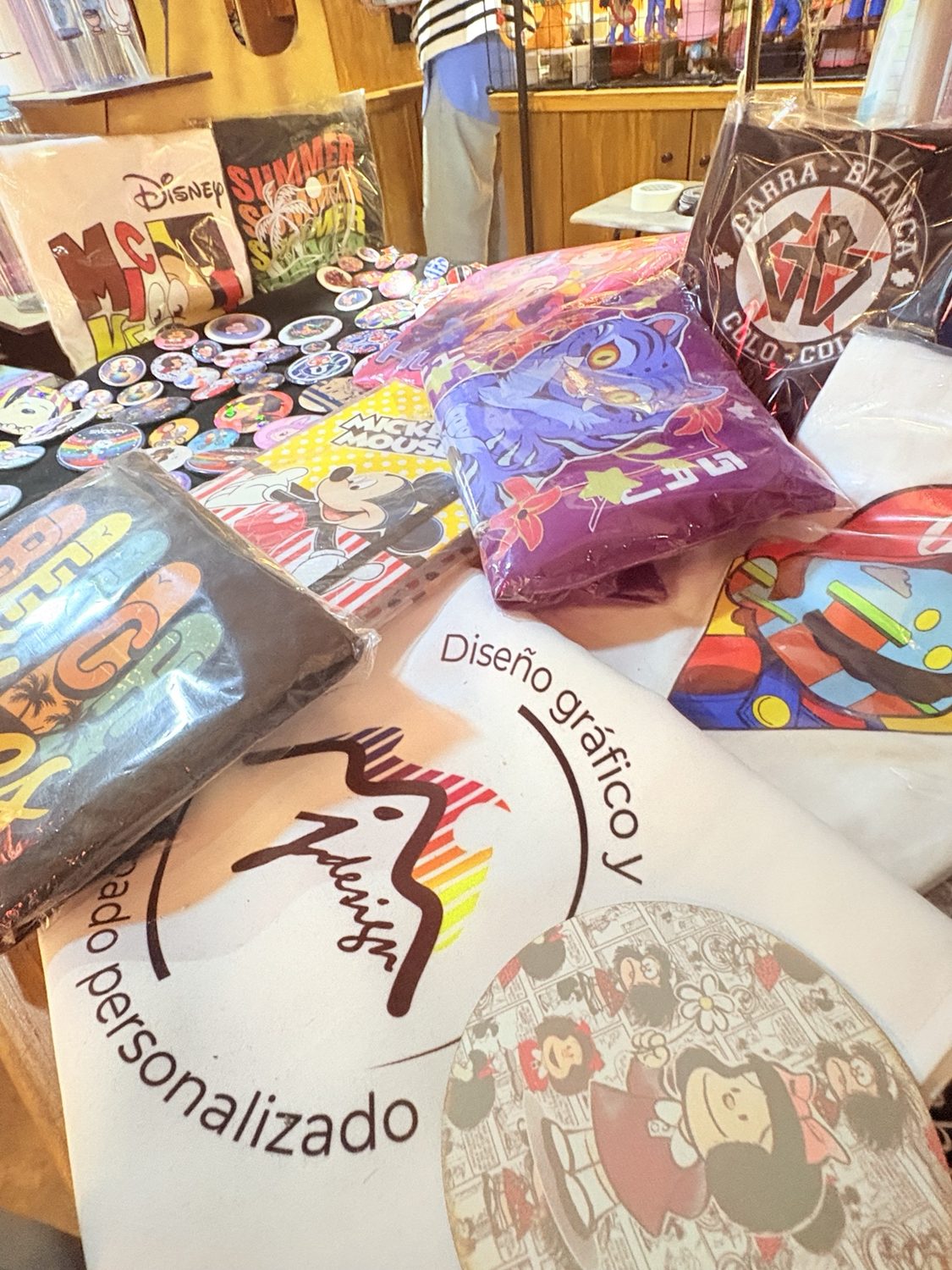 Bolsos y artículos personalizados